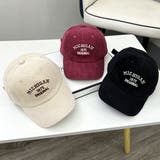 コーデュロイ・刺繍ロゴ ベースボールキャップ  | ad thie | 詳細画像2 