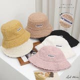 レタリングロゴ ボアバケットハット | ad thie | 詳細画像1