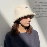 レタリングロゴ ボアバケットハット | ad thie | 詳細画像10