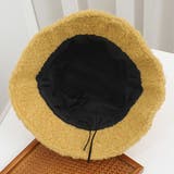 レタリングロゴ ボアバケットハット | ad thie | 詳細画像24