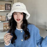 レタリングロゴ ボアバケットハット | ad thie | 詳細画像3