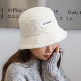 レタリングロゴ ボアバケットハット | ad thie | 詳細画像5