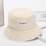 レタリングロゴ ボアバケットハット | ad thie | 詳細画像6