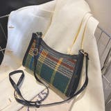 グリーン | タータンチェック ミニショルダー  春  冬 | ad thie