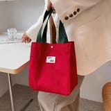 配色キャンバス ミニバッグ | ad thie | 詳細画像6