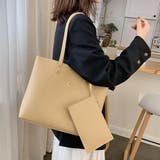 ミニポーチ付き エコレザー トートバッグ | ad thie | 詳細画像11 