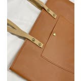 ミニポーチ付き エコレザー トートバッグ | ad thie | 詳細画像12 