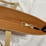 ミニポーチ付き エコレザー トートバッグ | ad thie | 詳細画像13 