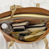 ミニポーチ付き エコレザー トートバッグ | ad thie | 詳細画像16 