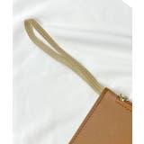 ミニポーチ付き エコレザー トートバッグ | ad thie | 詳細画像20 