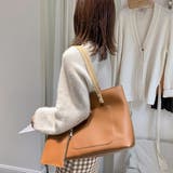 ミニポーチ付き エコレザー トートバッグ | ad thie | 詳細画像9 