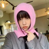 ピンク | カラー豊富 ニットバラクラバ | ad thie
