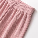 カットジャガード裏起毛ワイドパンツ | ad thie | 詳細画像18 