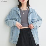 ビッグシルエット デニムジャケット | ad thie | 詳細画像1