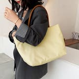 ヴィーガンレザーハンドル キャンバストートバッグ | ad thie | 詳細画像7