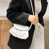 ギャザーデザイン ミニショルダーバッグ | ad thie | 詳細画像6 