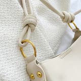 ノットハンドル・ポーチ付き ヴィーガンレザトートバッグ | ad thie | 詳細画像13 