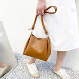 ノットハンドル・ポーチ付き ヴィーガンレザトートバッグ | ad thie | 詳細画像4 