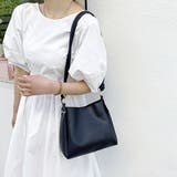 ノットハンドル・ポーチ付き ヴィーガンレザトートバッグ | ad thie | 詳細画像8 