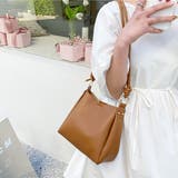 キャメル | ノットハンドル・ポーチ付き ヴィーガンレザトートバッグ | ad thie