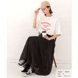 コットン100％・やわらか素材 ボリュームフレアスカート | ad thie | 詳細画像13 