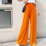 無地・プリーツ ストレートパンツ | ad thie | 詳細画像11 