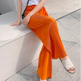 無地・プリーツ ストレートパンツ | ad thie | 詳細画像12 