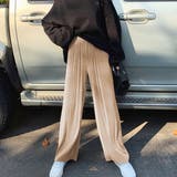 無地・プリーツ ストレートパンツ | ad thie | 詳細画像13 