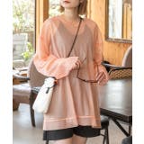 オレンジ | オーバーサイズ・カラバリ豊富 メッシュトップス | ad thie