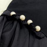 パール付き・パフスリーブ ショルダーフリルTシャツ | ad thie | 詳細画像11