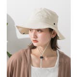 ナチュラル | 撥水ワッシャー加工 サファリハット | ad thie