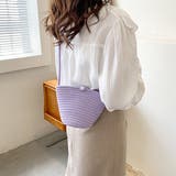 ロープ編み・パール付き ミニバケツバッグ | ad thie | 詳細画像18