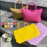 大容量・カラバリ豊富 ジュート風トートバッグ | ad thie | 詳細画像1 