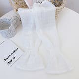 オフホワイト | シアーチェック ボリュームアームカバー | ad thie