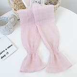 ピンク | シアーチェック ボリュームアームカバー | ad thie