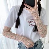 シアー・花柄  レースアームカバー | ad thie | 詳細画像19 