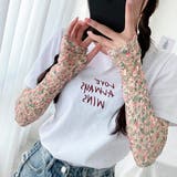 シアー・花柄  レースアームカバー | ad thie | 詳細画像20 