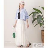 ふんわり柔らか ティアードロングスカート | ad thie | 詳細画像10