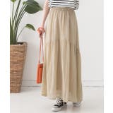 ふんわり柔らか ティアードロングスカート | ad thie | 詳細画像7