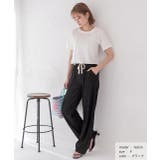 ふくれジャガード イージーパンツ | ad thie | 詳細画像19 