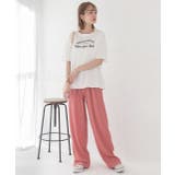 ふくれジャガード イージーパンツ | ad thie | 詳細画像4 