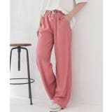 ふくれジャガード イージーパンツ | ad thie | 詳細画像5 