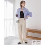 ふくれジャガード イージーパンツ | ad thie | 詳細画像9 