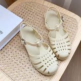 アイボリー | ビーチ・水遊び ラバーグルカサンダル | ad thie