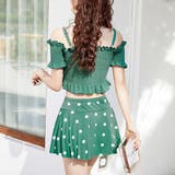 体型カバー・セパレート シャーリングスイムウェア | ad thie | 詳細画像11