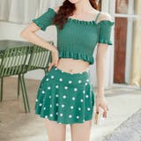 体型カバー・セパレート シャーリングスイムウェア | ad thie | 詳細画像12