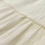 ショート丈・ワッシャー加工 ティアードブラウス | ad thie | 詳細画像12 