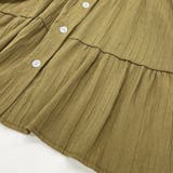 ショート丈・ワッシャー加工 ティアードブラウス | ad thie | 詳細画像14 