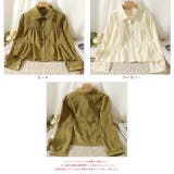 ショート丈・ワッシャー加工 ティアードブラウス | ad thie | 詳細画像17 