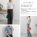 ラッフルスリーブ 配色ラインサマーニット | ad thie | 詳細画像17 